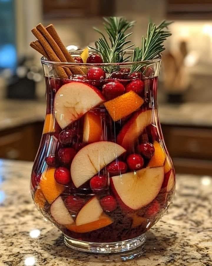Receita de Sangria de Natal sem álcool | Amo Receita
