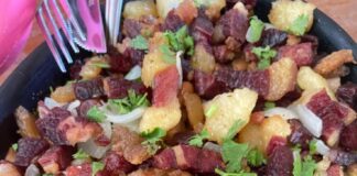 Carne de Sol Acebolada com Mandioca Receita de Carne de Sol Acebolada com Mandioca | Amo Receita