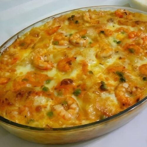 Receita de Estrogonofe de Camarão com Requeijão Cremoso | Amo Receita