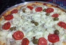 Receita de Pizza de Liquidificador . | Amo Receita