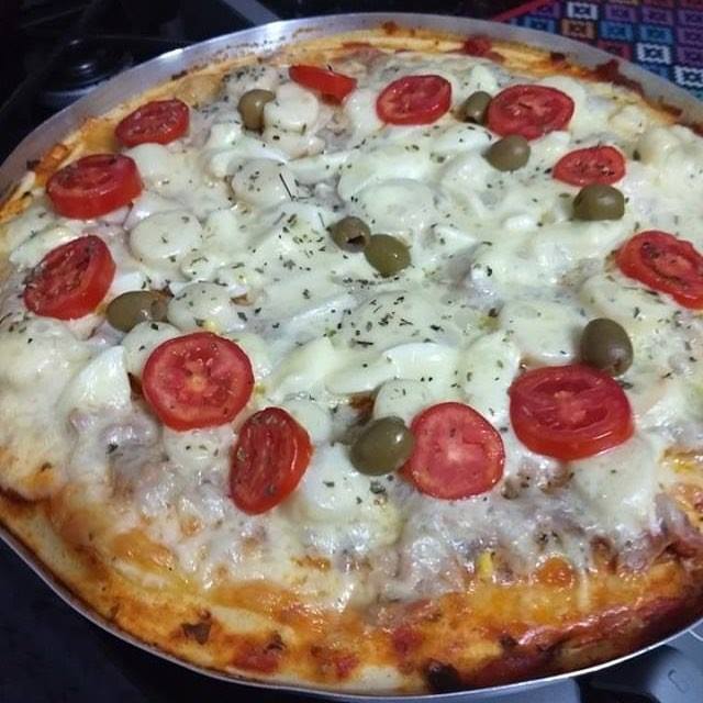 Receita de Pizza de Liquidificador . | Amo Receita