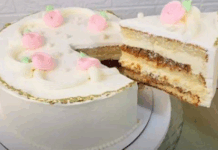 Receita de Bolo de Aniversário da Rainha | Amo Receita