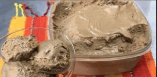 Sorvete de chocolate amargo delicioso Receita de Sorvete de chocolate amargo delicioso | Amo Receita