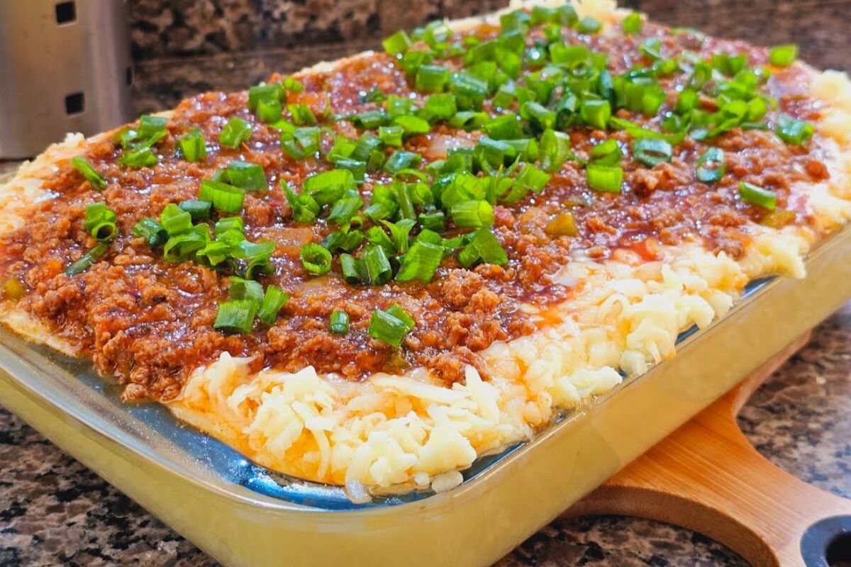 Receita de Angu com carne moída do jeito mineiro | Amo Receita