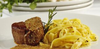 Medalhão de Filé com Talharim Receita de Medalhão de Filé com Talharim | Amo Receita