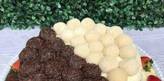 Receita de Bolo vulcão de brigadeiro e leite Ninho | Amo Receita