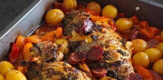 Receita de Peixe ao forno com legumes: | Amo Receita