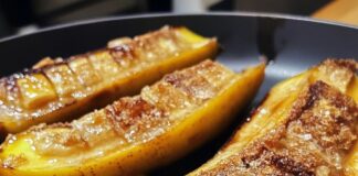 Banana assada na Airfryer Receita de Banana assada na Airfryer | Amo Receita