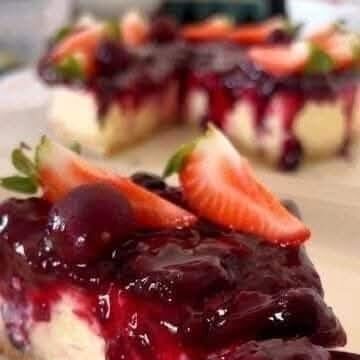Receita de Cheesecake de morango | Amo Receita