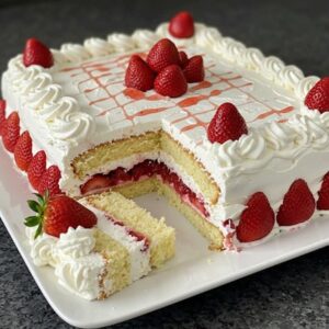 Receita de Bolo de Morango | Amo Receita