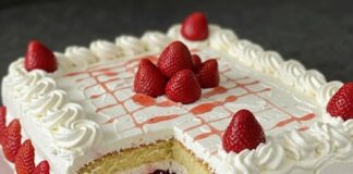 Receita de Bolo de Morango | Amo Receita