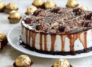 Receita de Cheesecake de Ferrero Rocher | Amo Receita