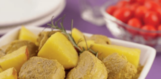 Receita de Filé-Mignon Suíno com Batata-Doce e Alecrim na Pressão | Amo Receita