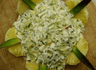 Receita de Salada de Repolho e Abacaxi | Amo Receita