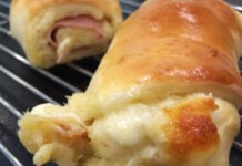 Receita de Enroladinho ou Joelho de Presunto e Queijo | Amo Receita