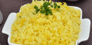 Receita de Arroz com Açafrão | Amo Receita