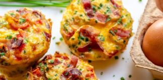 Receita de Muffin de brócolis e bacon | Amo Receita