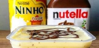 Receita de Bolo de leite ninho e Nutella | Amo Receita