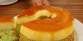 Receita de Bolo-pudim de limão | Amo Receita
