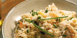 Receita de Risoto de bacalhau e alho-poró | Amo Receita
