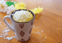Receita de Bolo de coco de caneca fácil | Amo Receita