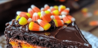 Receita de BOLO DE BISCOITO DE CHOCOLATE COM MILHO DOCE | Amo Receita