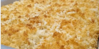 Receita de Cuca de coco | Amo Receita