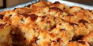 Receita de Cuca de banana com goiabada | Amo Receita