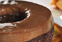 Receita de Bolo-pudim de chocolate | Amo Receita