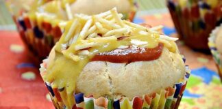 Receita de Cupcake hot dog | Amo Receita