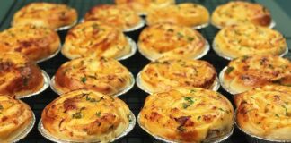 Receita de Muffin de frango com cream cheese | Amo Receita