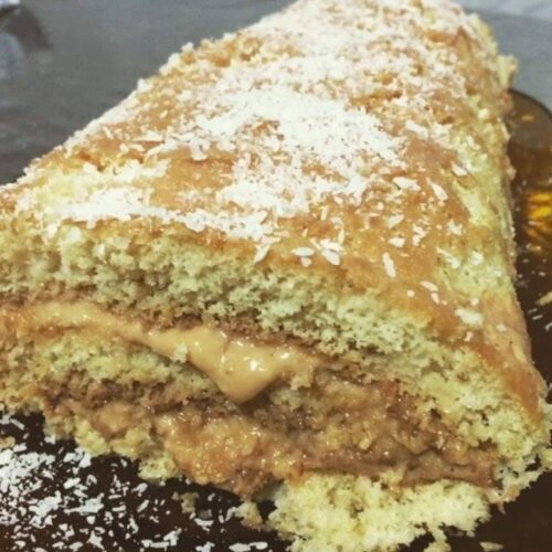 Rocambole de churros | Amo Receita