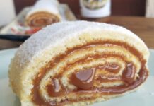 Rocambole de doce de leite | Amo Receita