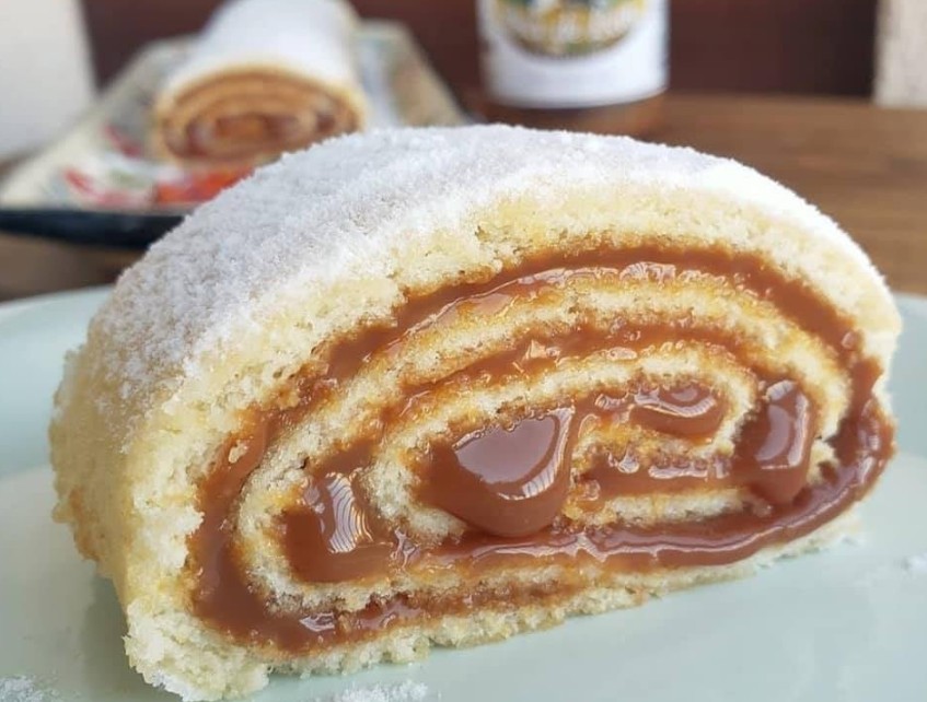 Rocambole de doce de leite | Amo Receita