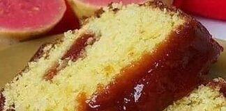 Bolo de fubá com goiabada | Amo Receita
