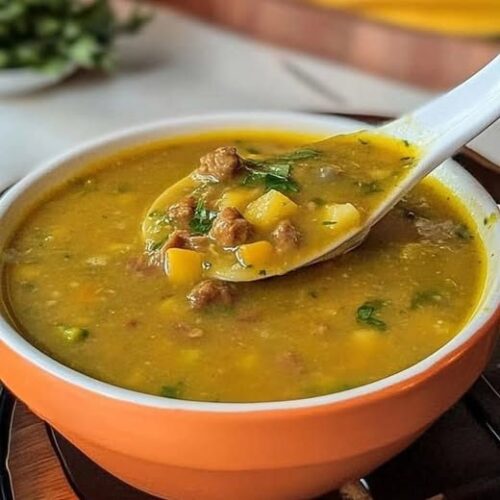 Receita de Caldo de Batata com Chuchu, Cenoura e Carne | Amo Receita