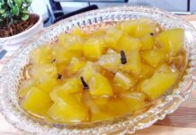 Receita de Doce de Mamão em pedaços | Amo Receita