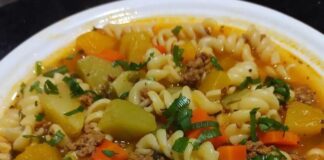 Receita de Sopa de Macarrão | Amo Receita