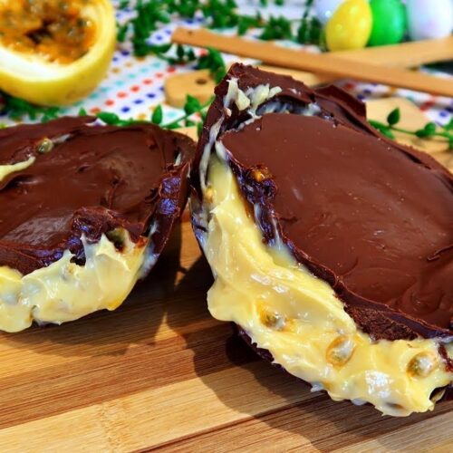 Receita de Ovo de Colher Trufado de Maracujá | Amo Receita