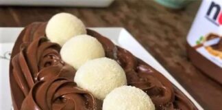 Receita de Ovo de colher recheado de Nutella | Amo Receita
