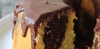 Receita de Bolo de banana com chocolate | Amo Receita