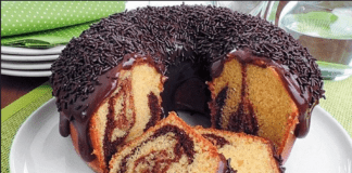 Receita de Bolo mesclado de fubá e milho | Amo Receita