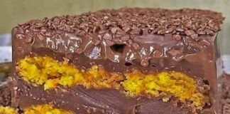 Receita de Bolo de cenoura recheado | Amo Receita