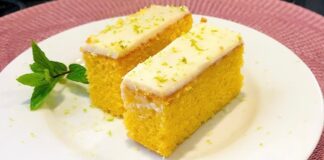 Receita de Bolo de cenoura com mousse de limão | Amo Receita