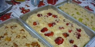 Receita de Cuca Alemã! | Amo Receita