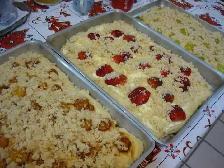 Receita de Cuca Alemã! | Amo Receita